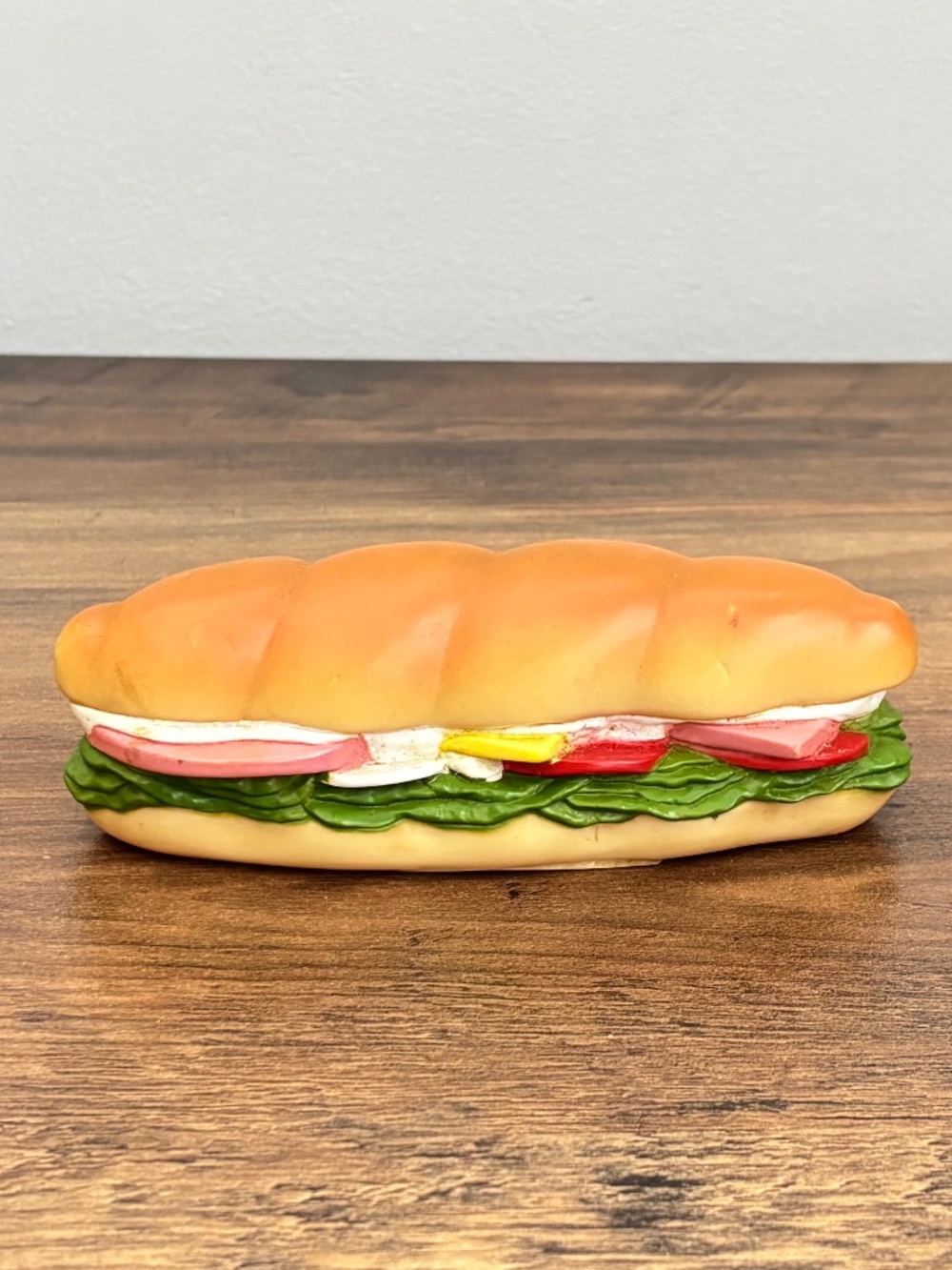 VINTAGE 1980's MII Sub Hoagie Sandwich Play Food Toy 1987 RARE